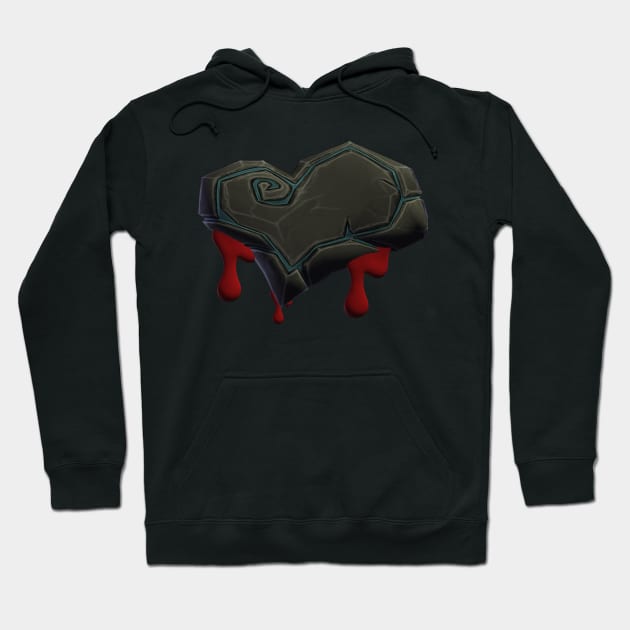 my heart hurt Hoodie by MOUKI